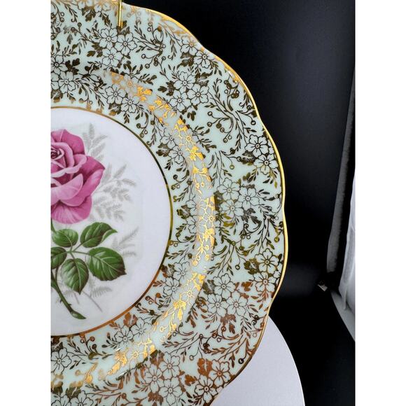 Vintage Royal Standard Bone China Decorative Rose Plate - Picture 4 of 9